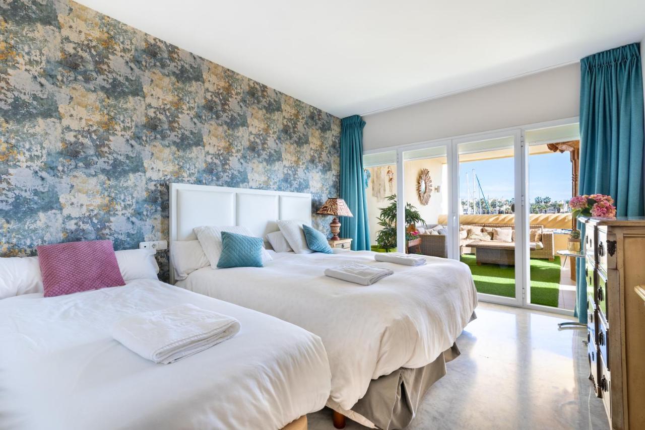 Wintowinrentals Luxury And Sea View Inside Puerto Marina Benalmádena Exterior foto